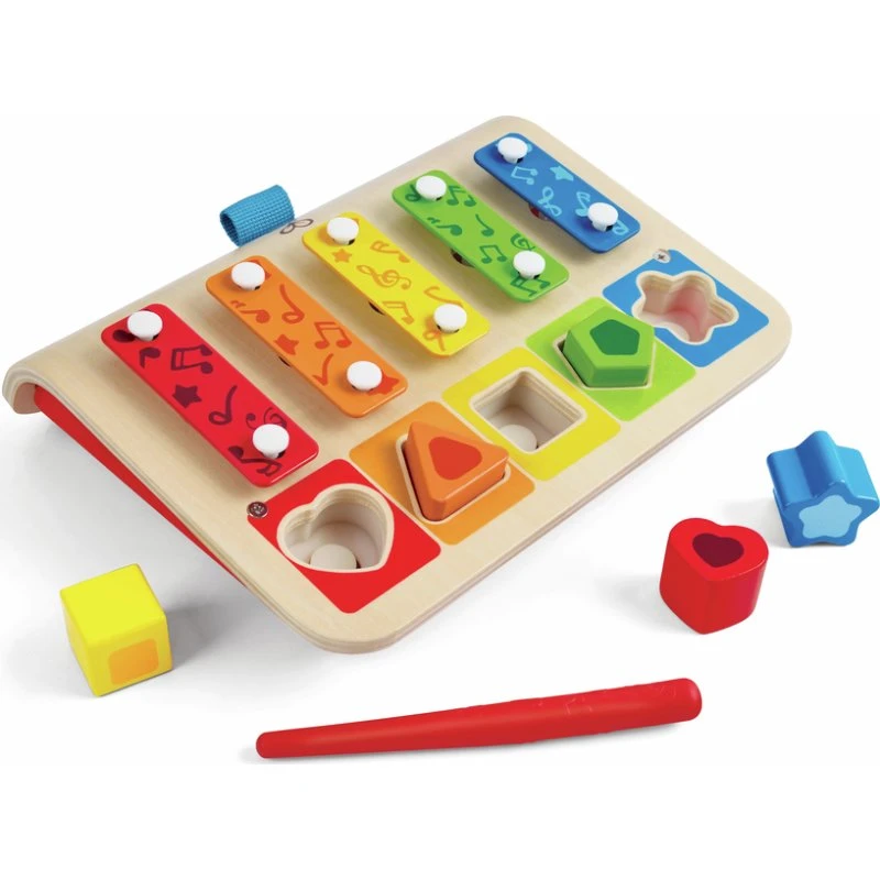Hape Xylophon-Piano: Musik, Puzzle & Motorik in einem