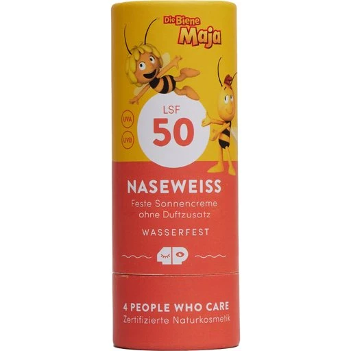 4peoplewhocare Feste Sonnencreme Biene Maja LSF 50, 40 g