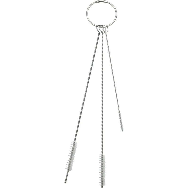 Vikan 53625 Reinigungsset 3 Bürsten Ø2/Ø5/Ø6 mm weiß weich