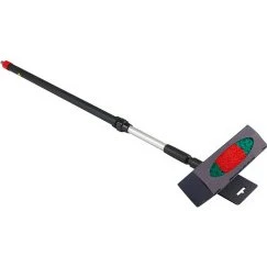 Vikan 521452 Wasserbetriebene Bürste mit Teleskopstiel