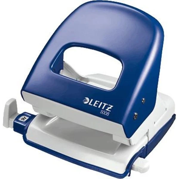 Leitz NeXXt Locher 5008, max. 30 Blatt, Metall blau
