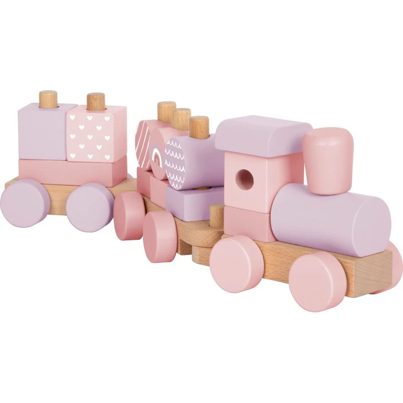 Holzzug rosa – ab 12 Monaten