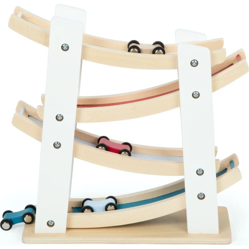 small foot Holz-Rennbahn Klassik mit 4 Autos