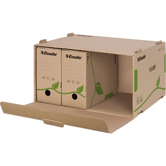 Esselte Archivcontainer ECO 43,9 x 34,0 x 25,9 cm braun