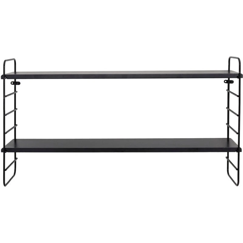 Bloomingville Wandregal North Schwarz 65 cm