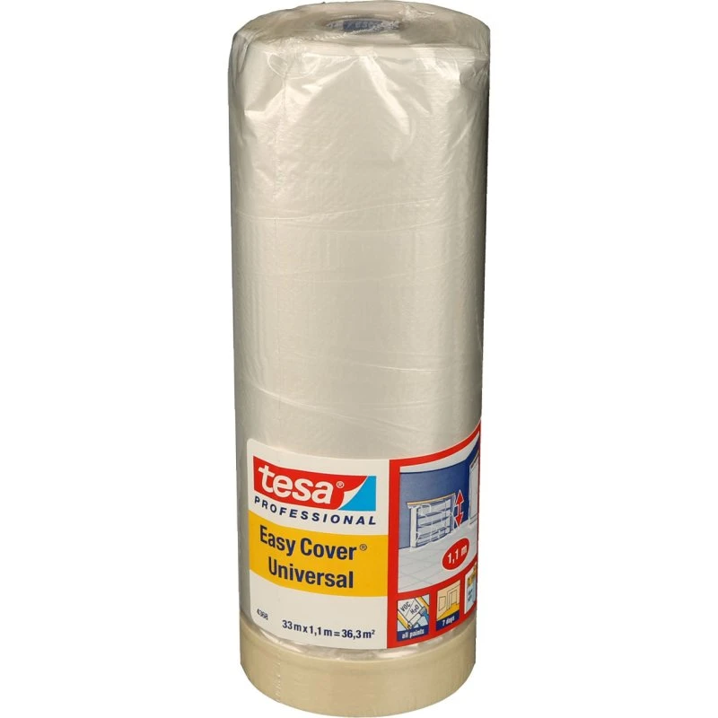 tesa Easy Cover® 4368 17m x 2,6m Hellbraun