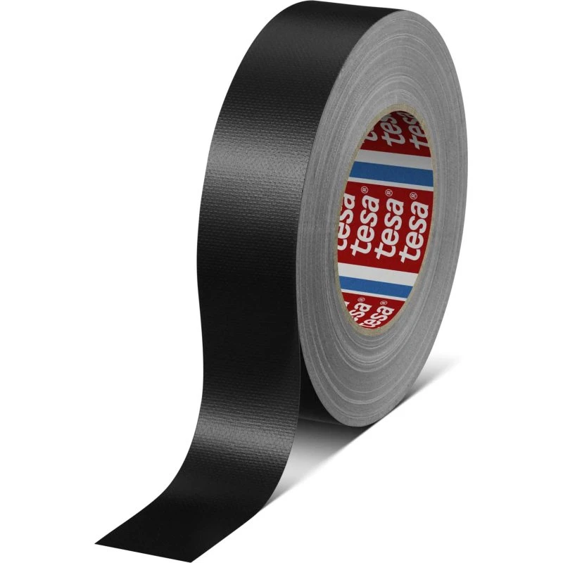 tesa 4688 Gewebeband 50 m x 38 mm schwarz