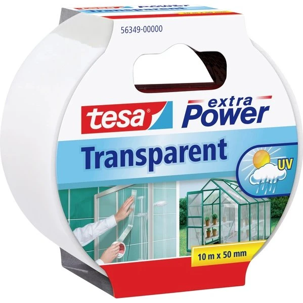 tesa Reparaturband extra Power transparent 10 m x 48 mm