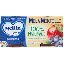 Mellin Apfel Heidelbeeren 2x100g