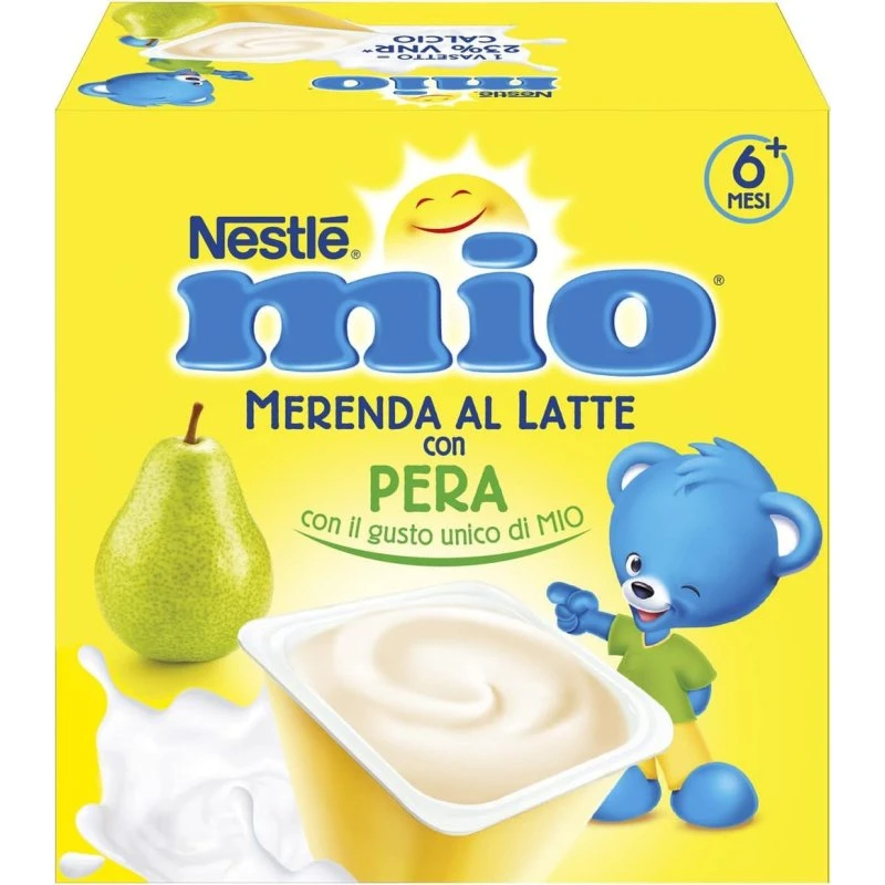 Nestlé MIO Birnenmilchsnack 6x100g + 400g Polpa