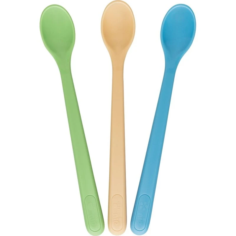 Nip Fütterlöffel 3er Pack lang bunt