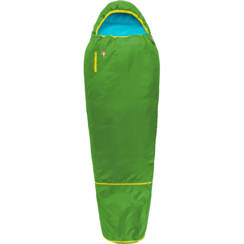 Grüezibag Kids Grow Colorful Schlafsack Gecko Green