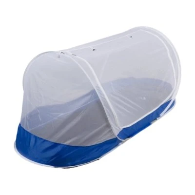 Deconet Travelnet Pop-Up-Moskitonetz Weiß-Blau 210x80x85 cm