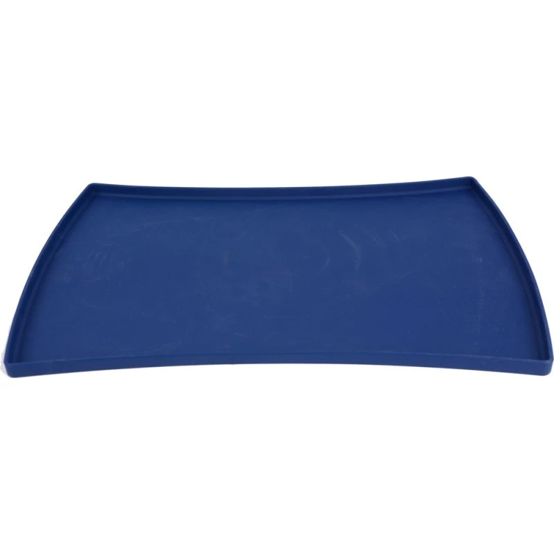 Dehner Premium Napfunterlage Silikon 48x30x1,5 cm blau
