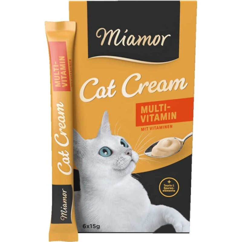 Miamor Cat Snack Multi-Vitamin-Cream 6 x 15 g
