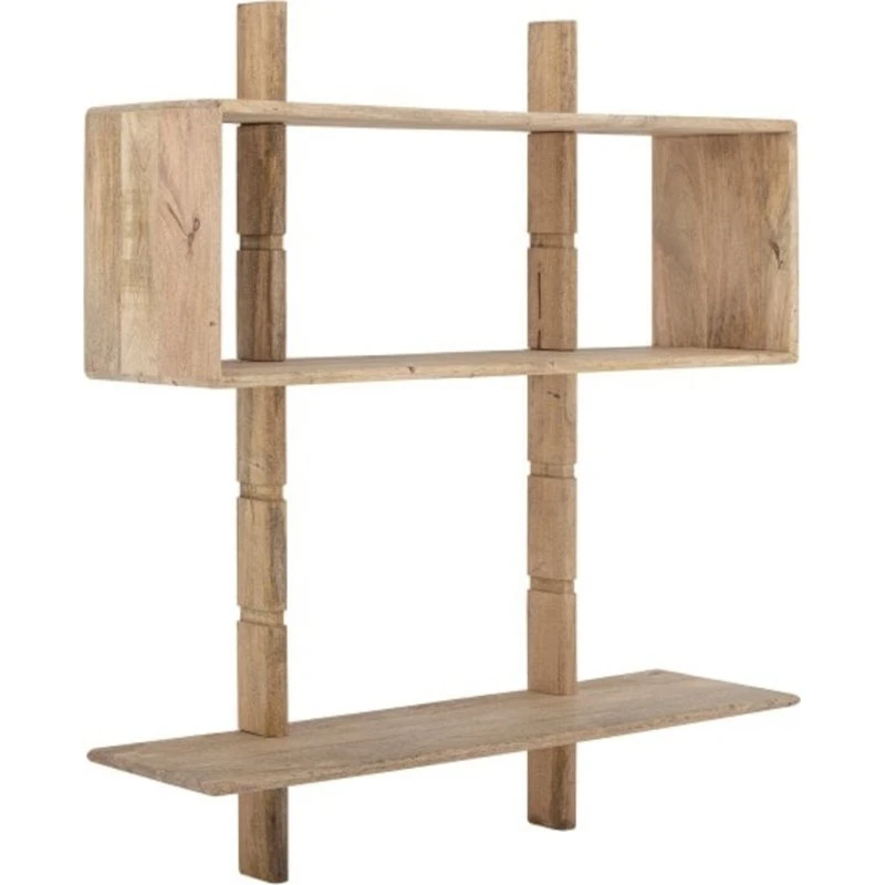 Bloomingville Millian Wandregal aus Mango-Holz, Natur