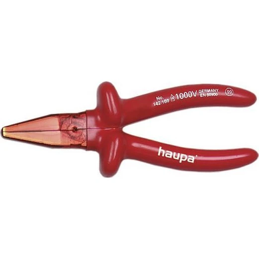 Haupa VDE-Flachzange 160 mm 1000 V vollisoliert
