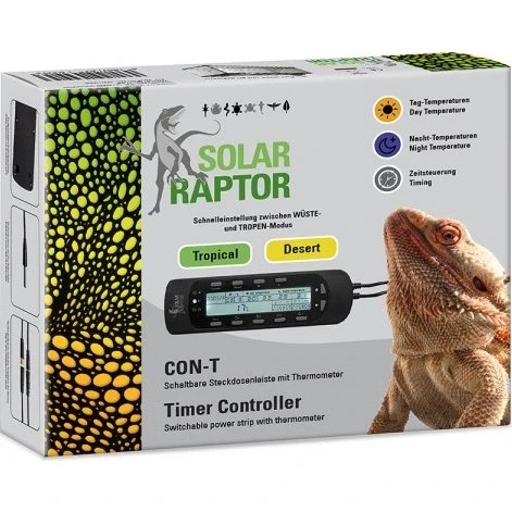 Solar Raptor CON-T Thermostat mit Timer
