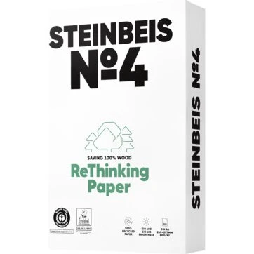 Steinbeis No. 4 Evolution White Kopierpapier A4 80g/qm 500 Blatt