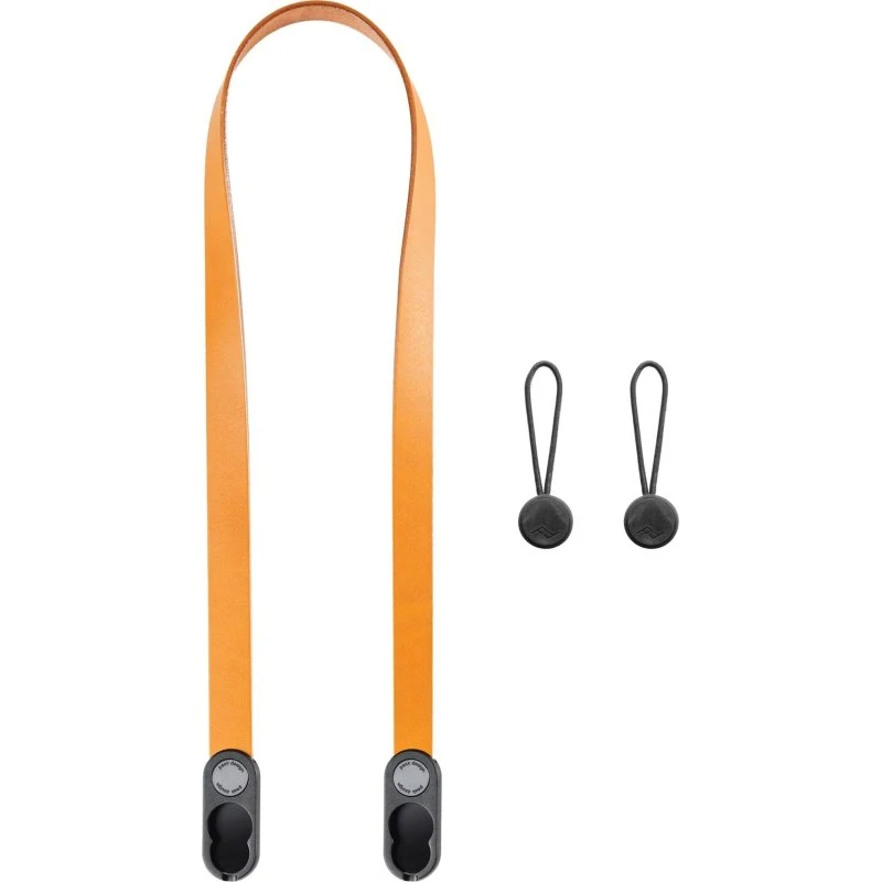 Peak Design Form Leather Kameragurt Neck Amber