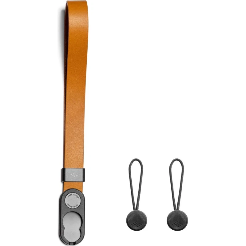 Peak Design Cuff Leather Amber Handgelenkschlaufe