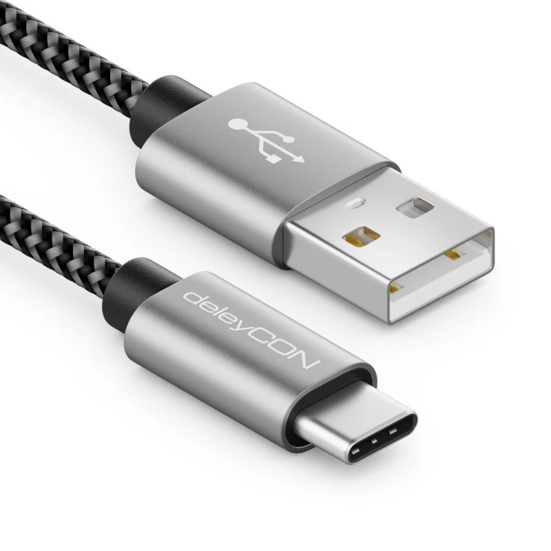 Anker 1m USB-C Kabel Nylon, schwarz