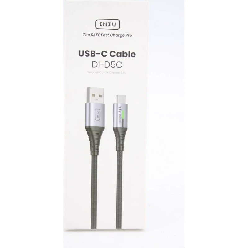 INIU USB-C Kabel 2m 3,1A Schnellladekabel