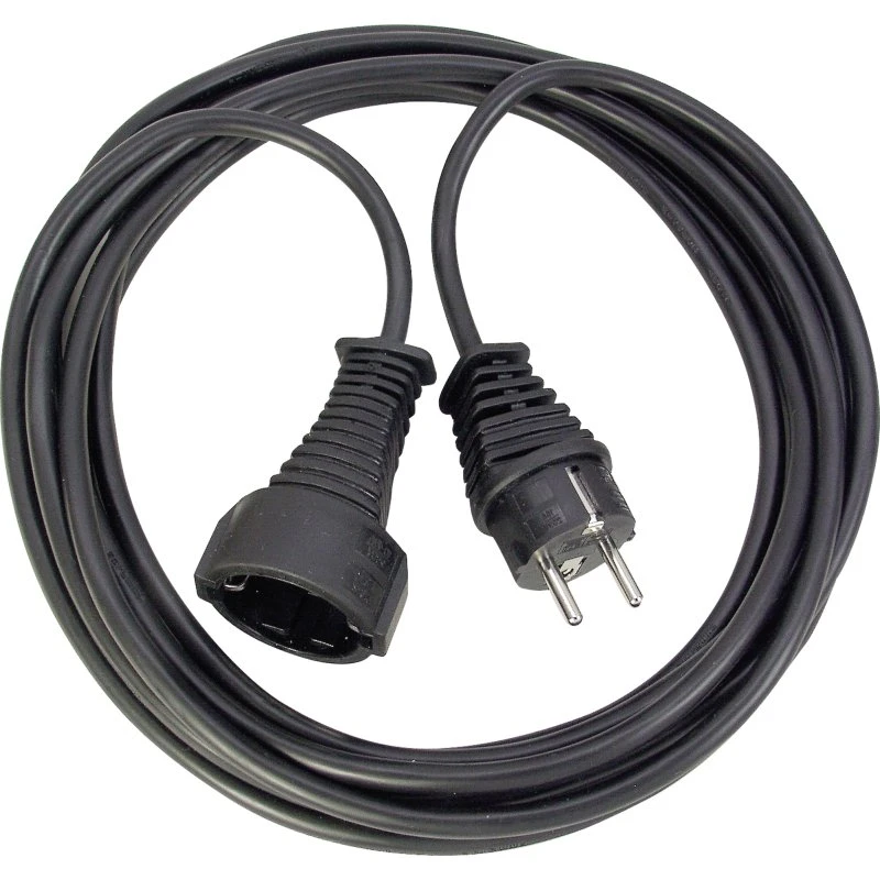 Brennenstuhl 10 m Schuko-Verlängerungskabel schwarz