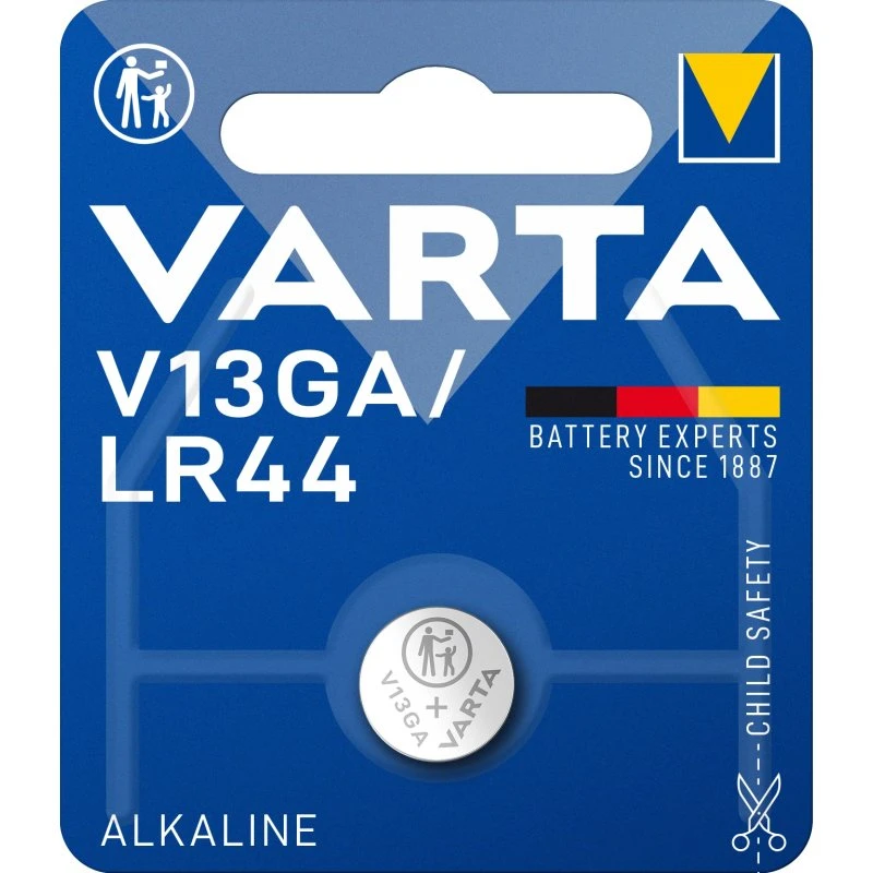 Varta LR44 Alkaline Knopfzelle 1er-Pack