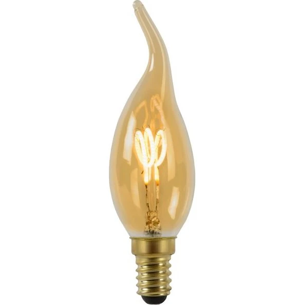 Lucide CT35 LED-Kerzenlampe 3W 2200K bernsteinfarben