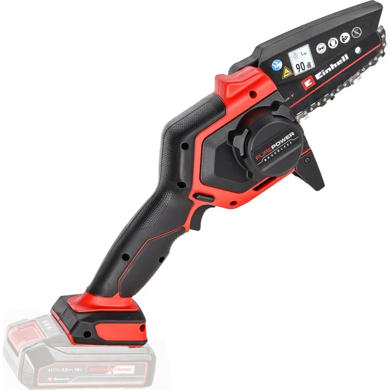 Einhell Akku-Astkettensäge GE-PS 18/15 Li BL-Solo 12,5 cm