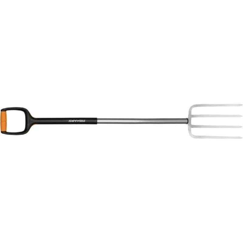 Fiskars Xact Spatengabel L, 180 mm Breite, 120 cm Länge