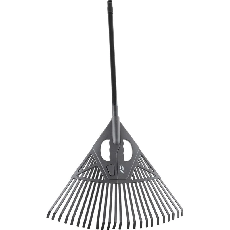 KesTek Laubrechen 2in1 mit Teleskopstiel 56cm