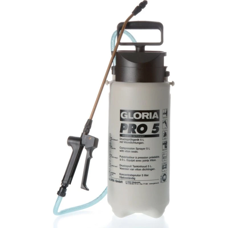 GLORIA PRO5 Spezial-Drucksprühgerät 5 l ölfest