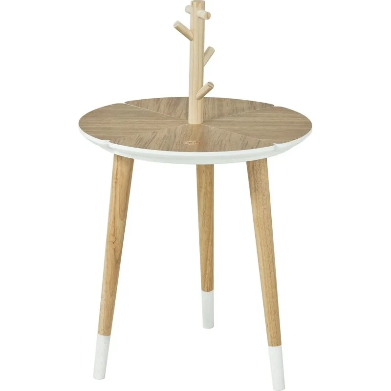 SoBuy FBT38-WN Couchtisch Natur 40x40 cm