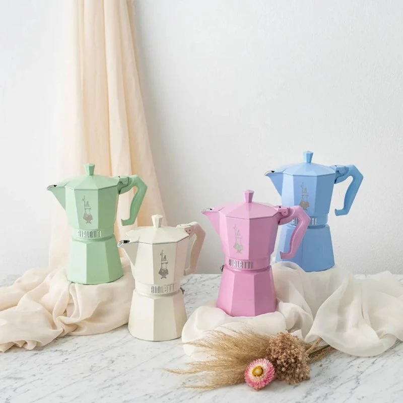 Bialetti Moka Exclusive 6 Tassen Rosa