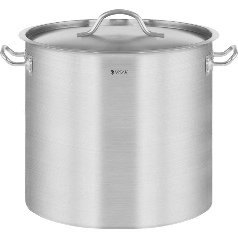 Royal Catering RCST-25E3 Edelstahl-Induktionskochtopf 25 L