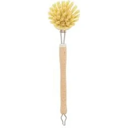 Hofmeister Spülbürste aus Buchenholz mit Naturfaser, 23 cm