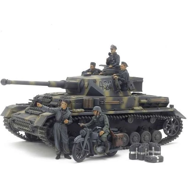 TAMIYA PzKpfw. IV Ausf. G mit Krad Ost 1:35