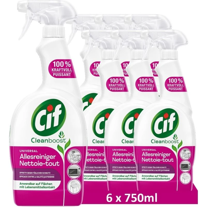 Cif Allzweckreiniger 6er Pack (6 x 750ml)