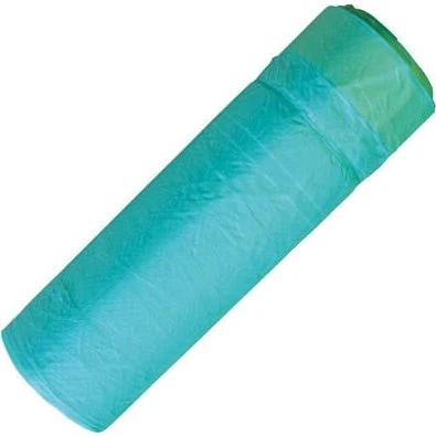 QuickPack Müllbeutel 60 L grün mit Zugband