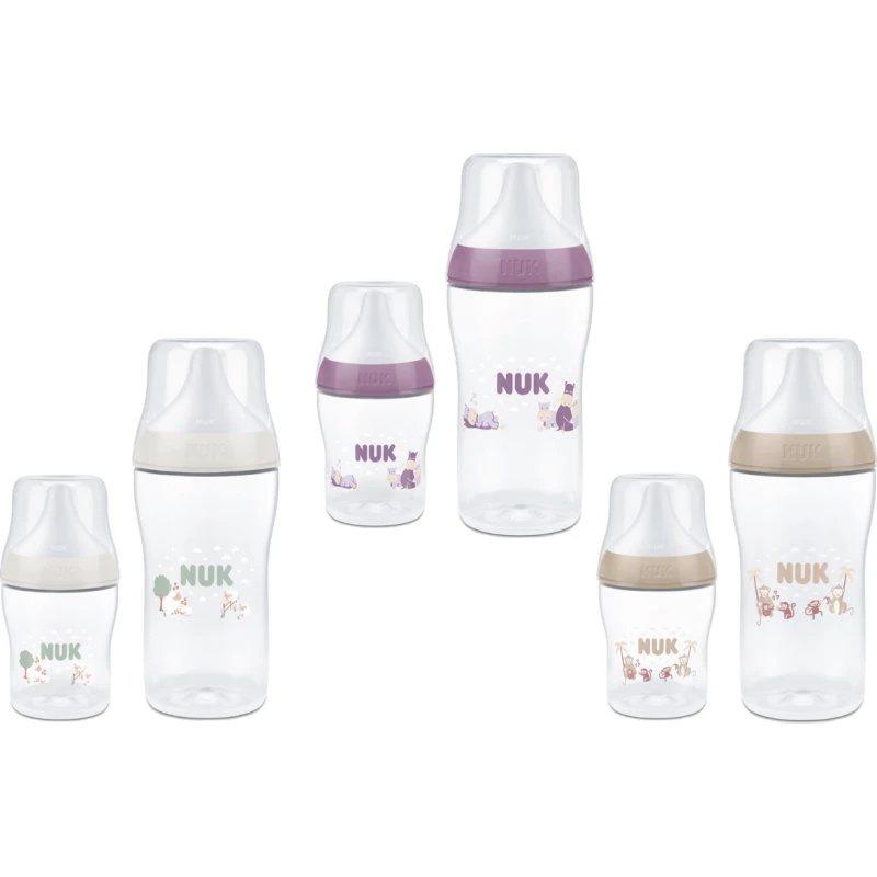 NUK Perfect Match PP Babyflasche 260 ml Lila