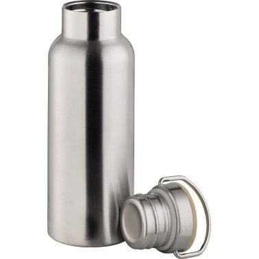 APS Trinkflasche H2O YEAH! 0,5 L Edelstahl mattiert