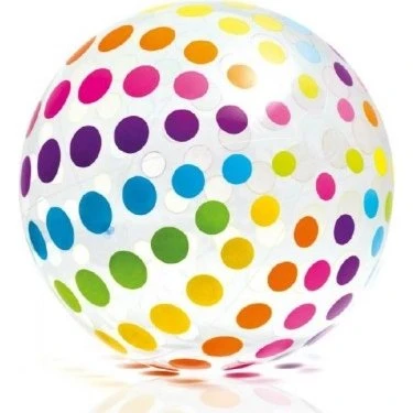 Intex Jumbo Strandball 107 cm, bunt, für Kinder ab 3 Jahren