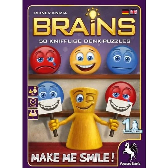 Pegasus Spiele Brains - Make me Smile! Denk-Puzzle ab 8 Jahre