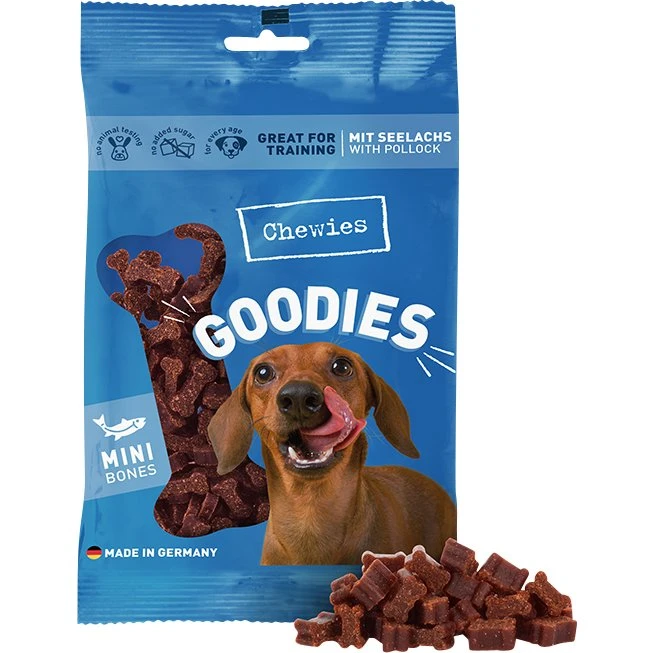 Chewies Goodies Mini Lachs 125 g