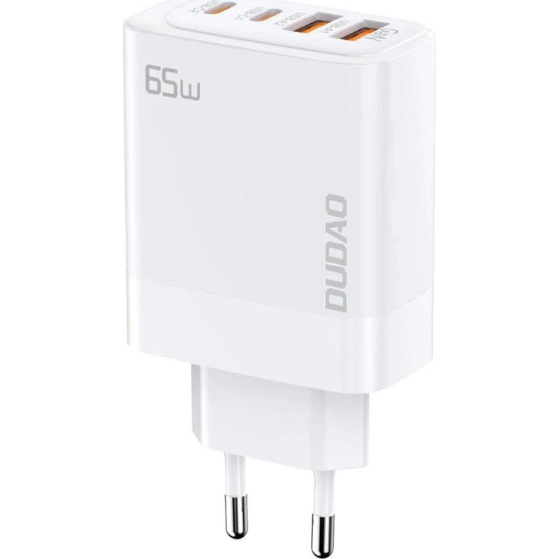 Dudao A65EU GaN 65W 2xUSB-A/2xUSB-C Weiß