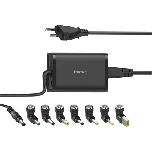 Hama 200001 45 W Universal-Notebook-Netzteil schwarz