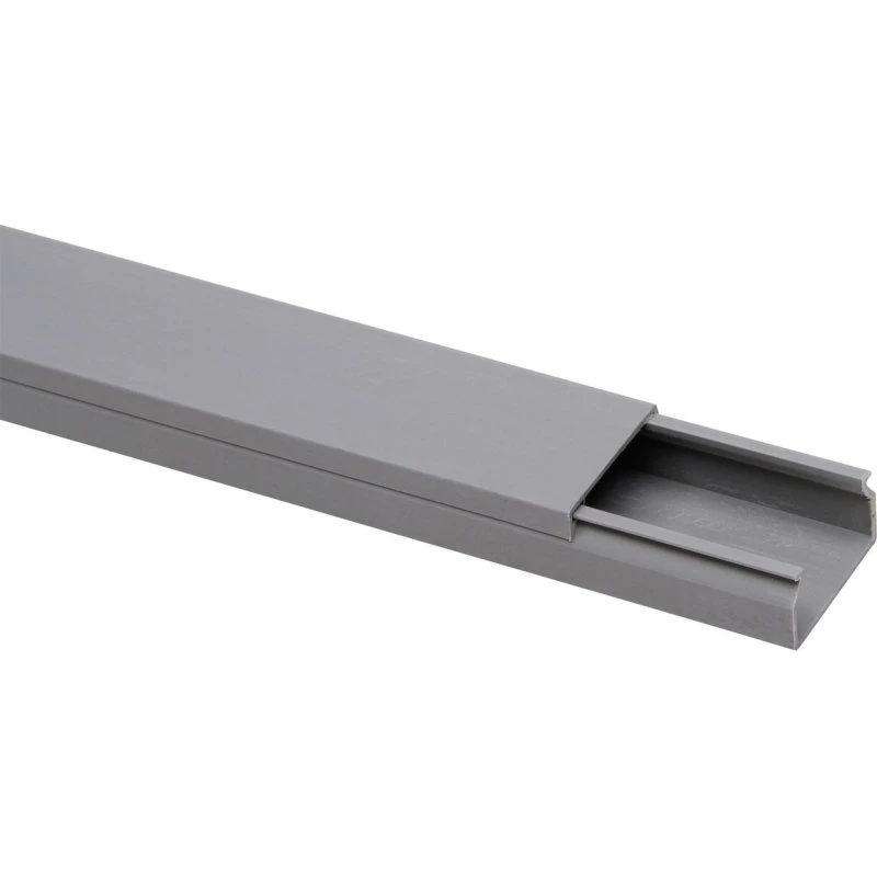 Kabelkanal 2 m 30x15 mm grau