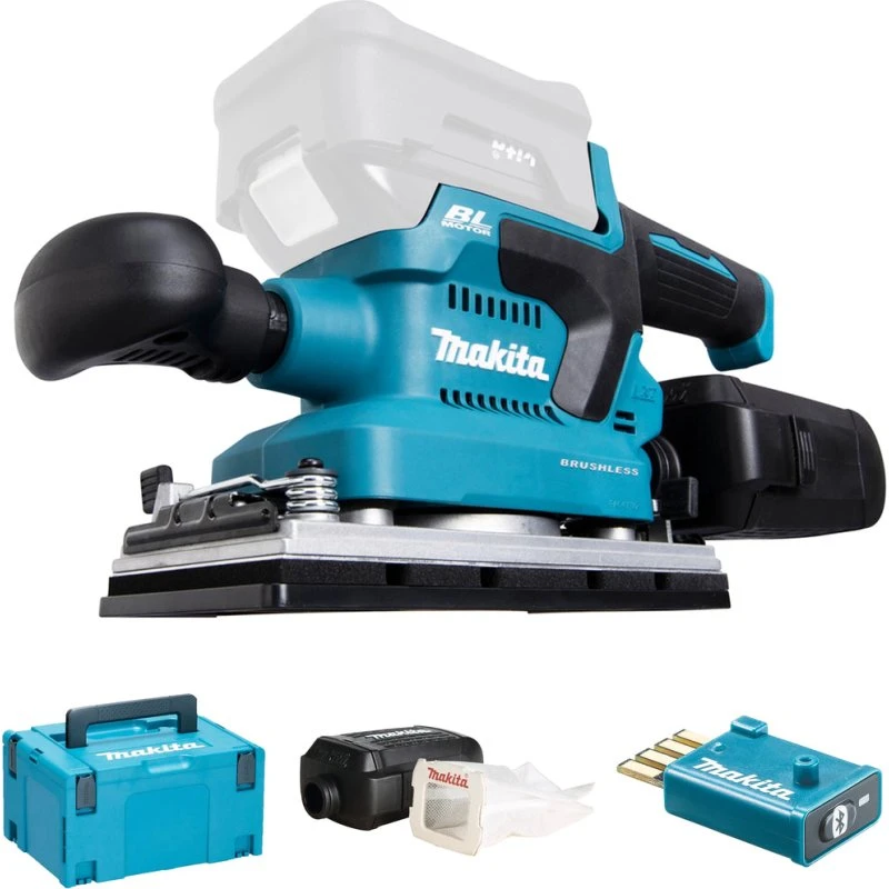 Makita DBO381ZJU 18 V Exzenterschleifer